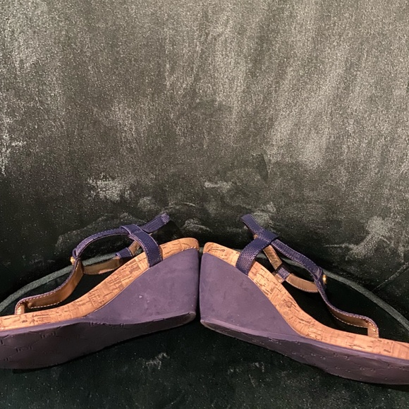 Cute navy blue sandals - Picture 2 of 3